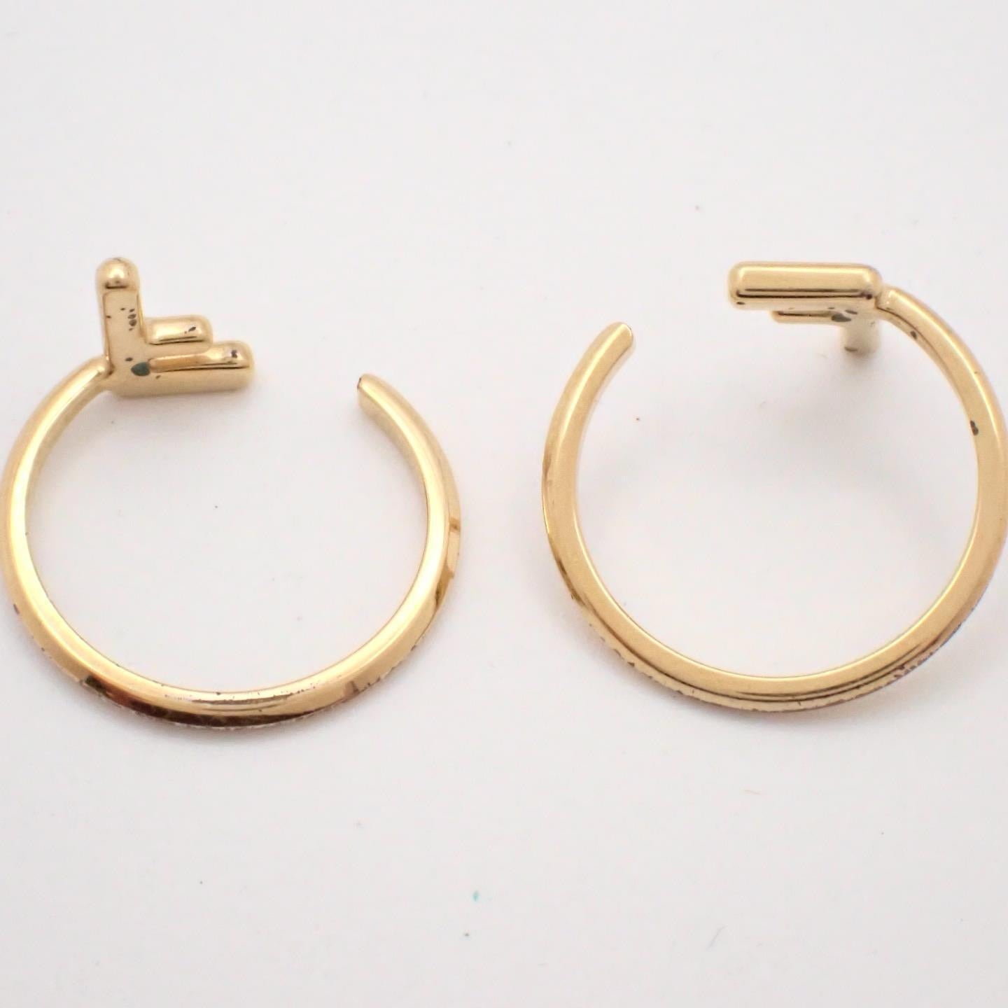 Fendi Gold Stackable F Ring