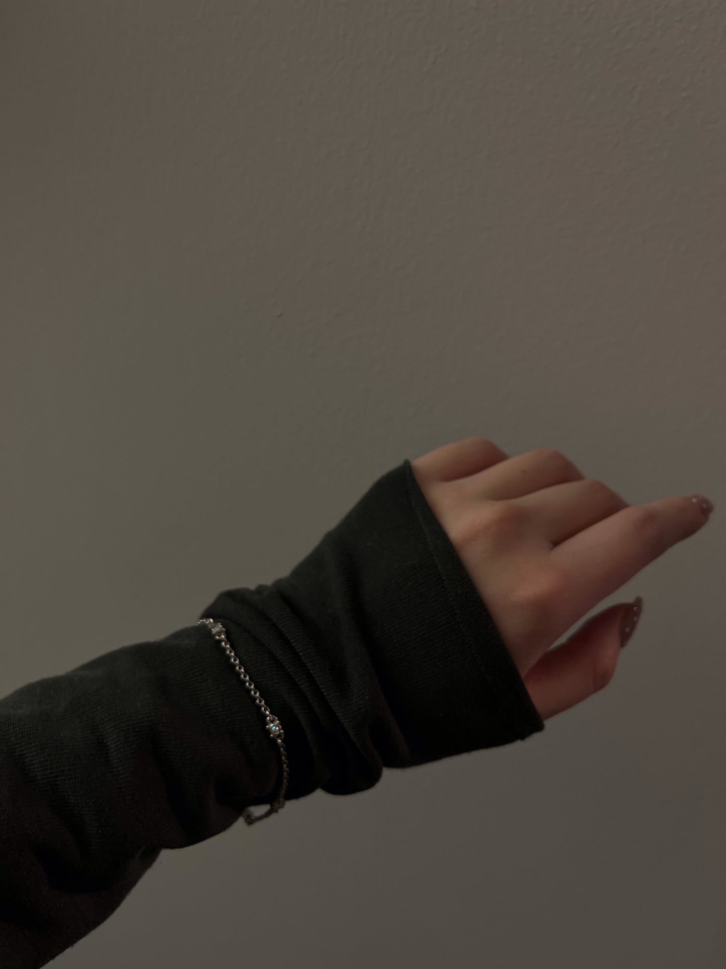 Dior Vintage Silver-Tone Multicolor Crystal Bracelet