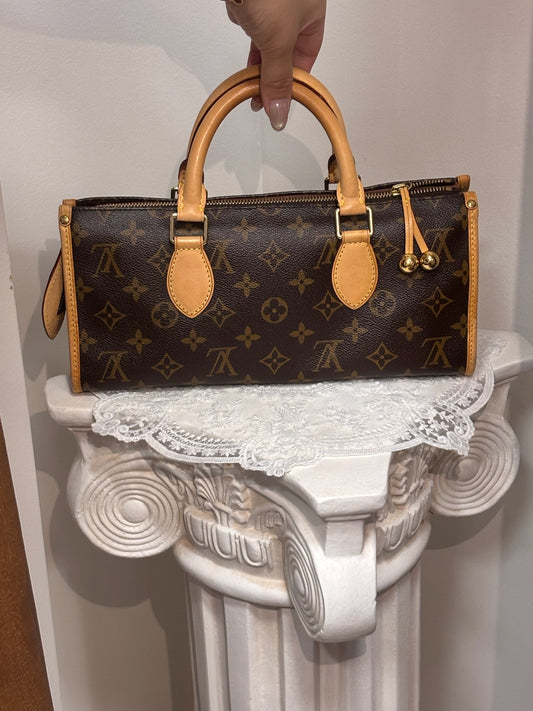Louis Vuitton Vintage Monogram Papillon Cylinder Handbag