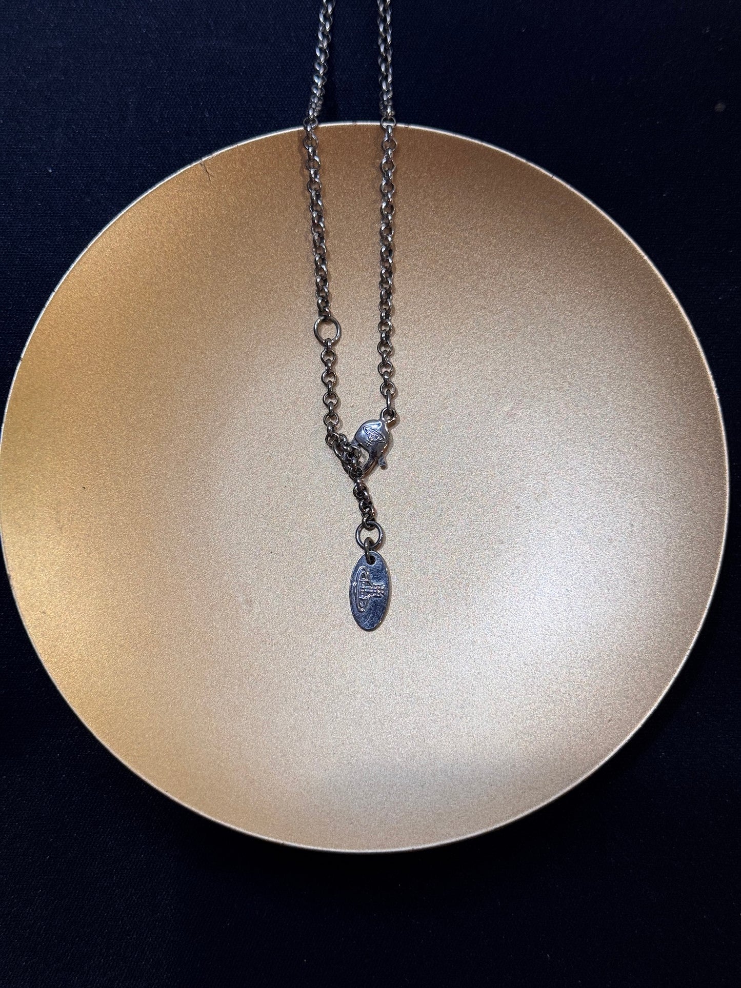 Vivienne Westwood Pink Crystal Orb Pendant Necklace