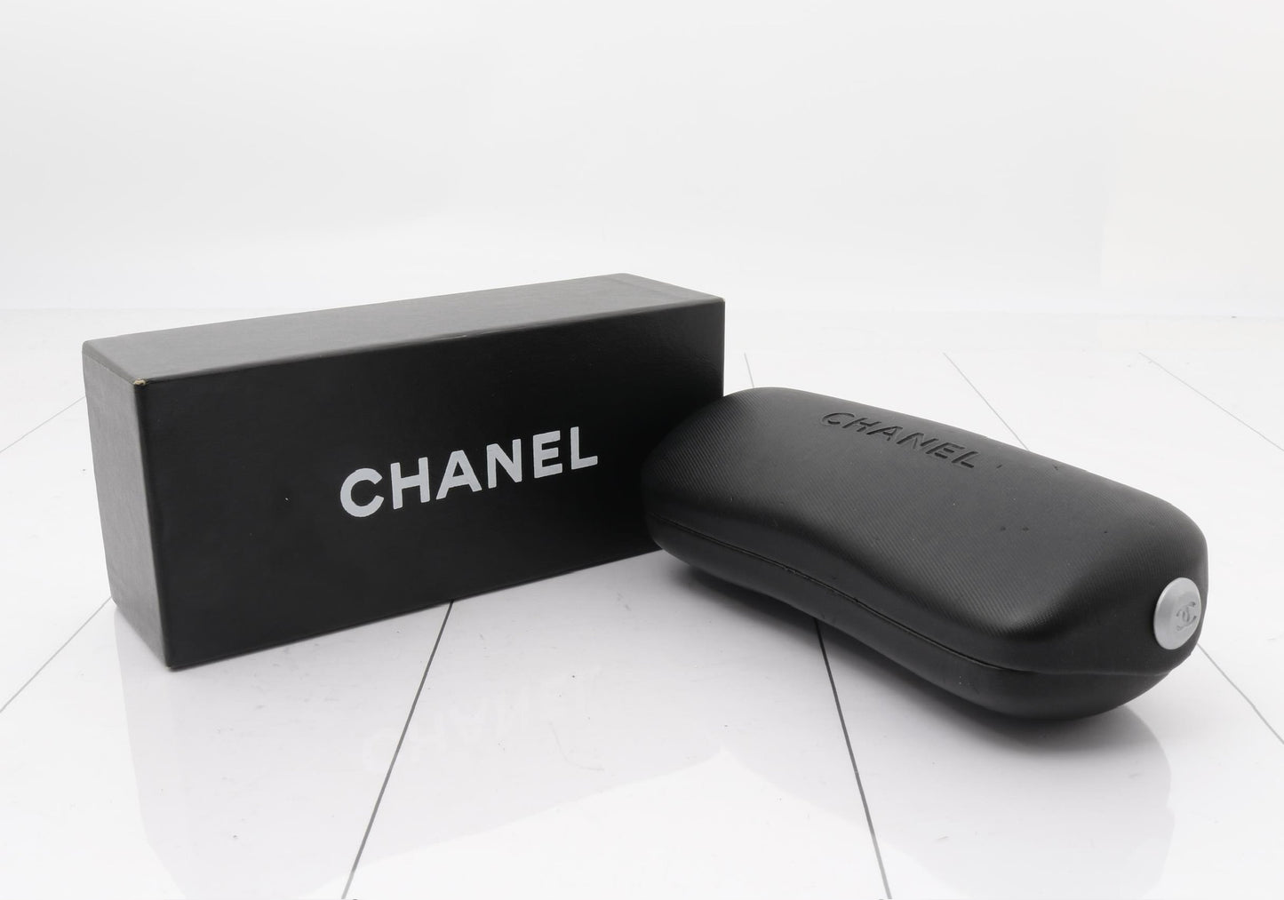 Chanel Rimless CC Sunglasses – Silver Tone