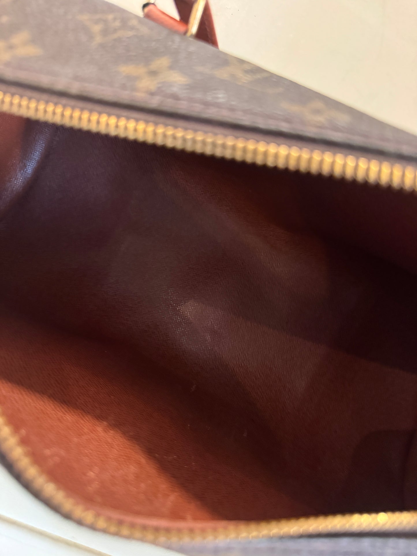 Louis Vuitton Monogram Papillon Shoulder Bag with Mini Pouch
