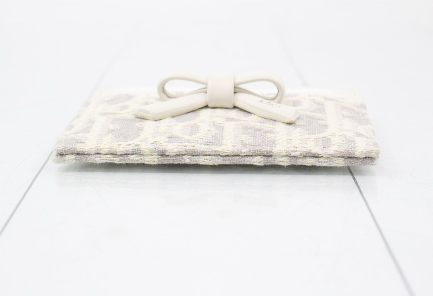 Christian Dior Oblique Bow Card Holder