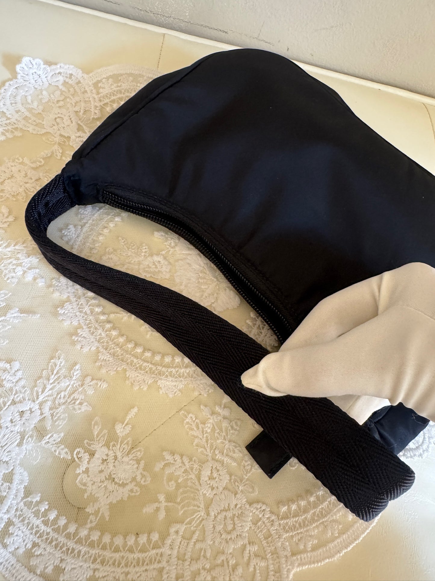 Prada Re-Nylon Mini Hobo Shoulder Bag