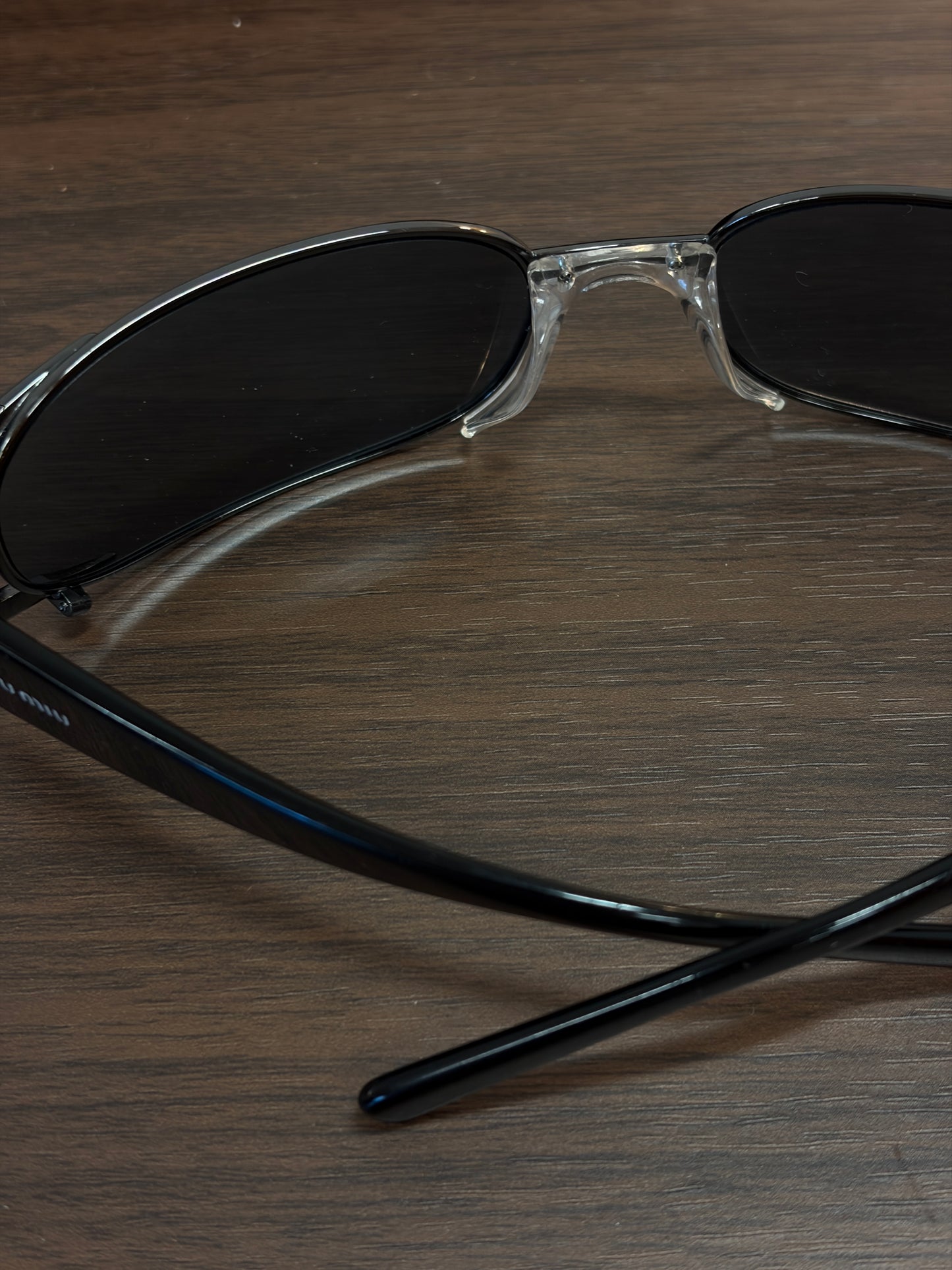 Miumiu Y2K Black Ultra Thin sunglasses