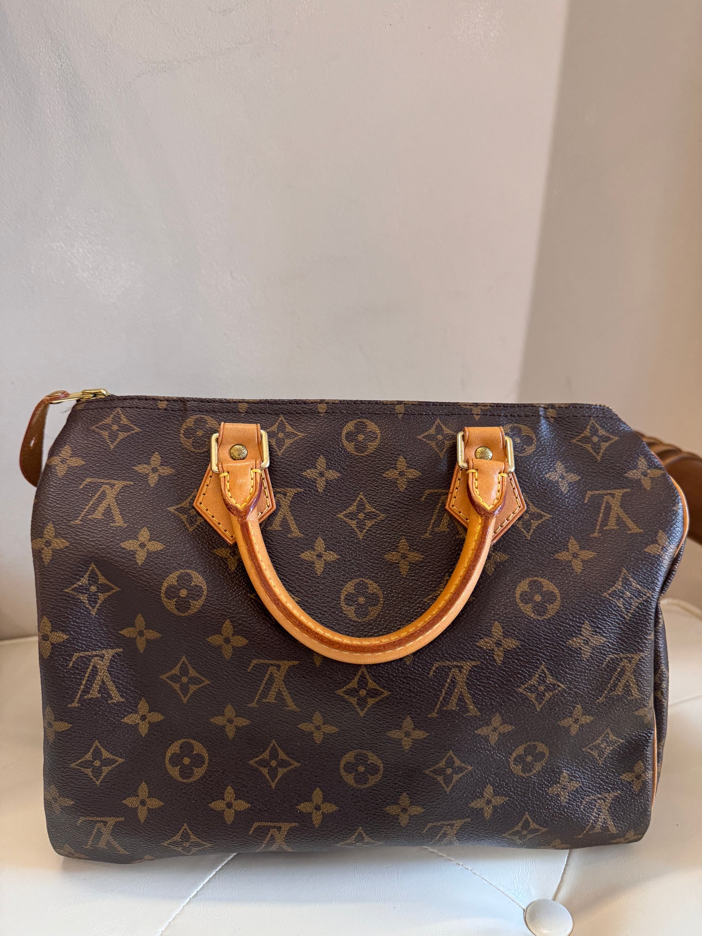 Louis Vuitton Monogram Speedy 35 Handbag
