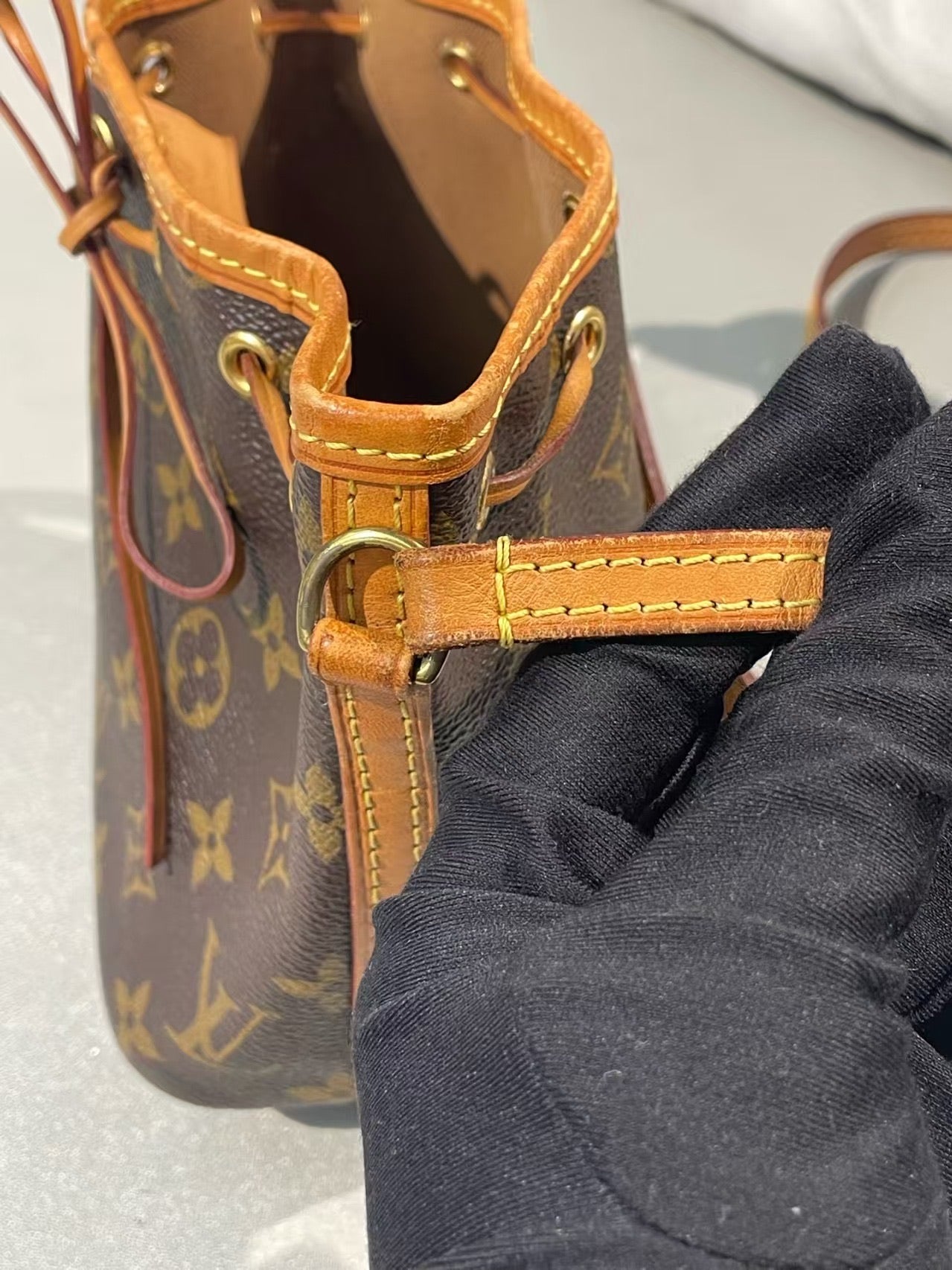 Louis Vuitton Monogram Mini Noé Crossbody Bag