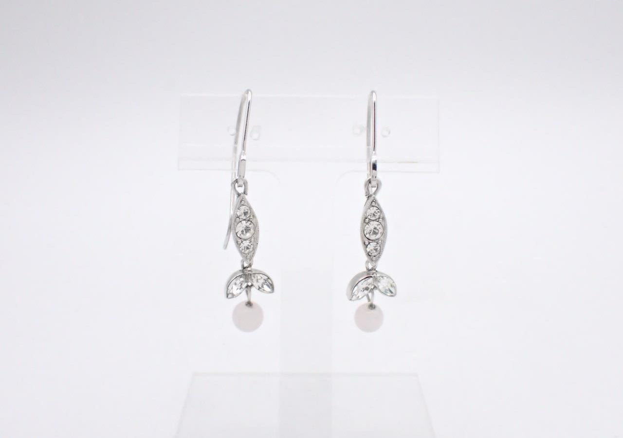 Vintage Dior Crystal Drop Earrings