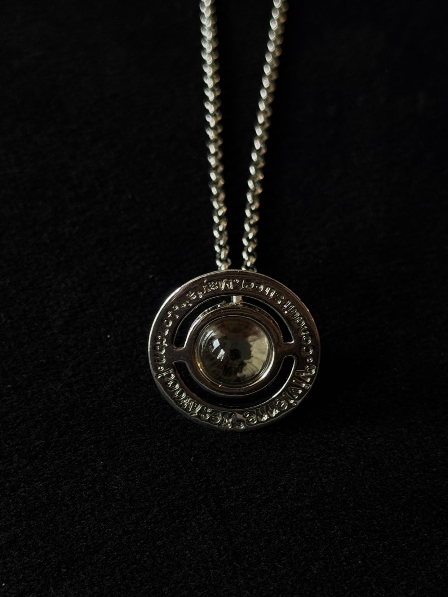 Vivienne Westwood Silver-Tone Orb Pendant Necklace