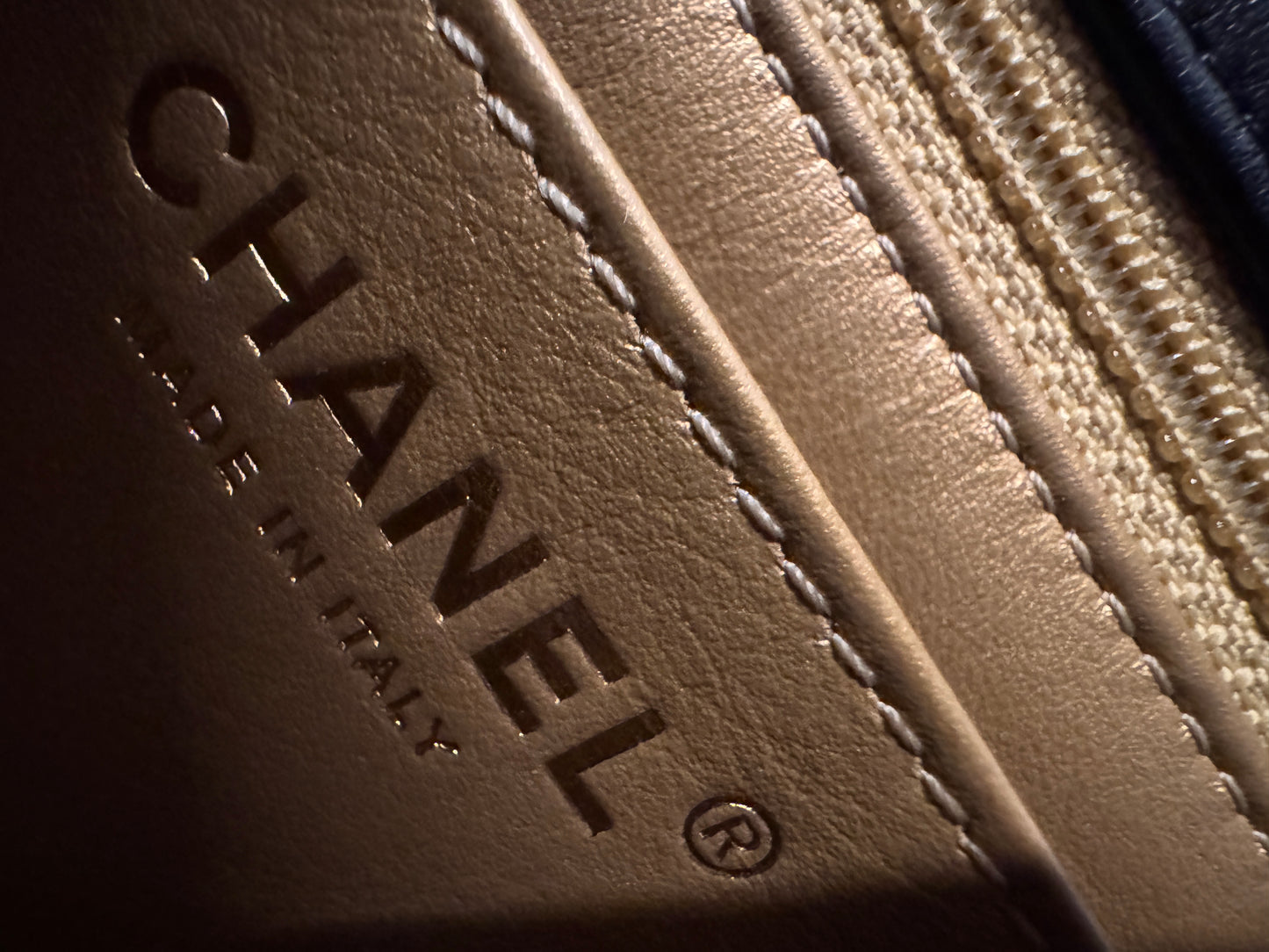 Chanel Black Lambskin Gold Chain Mini Flap
