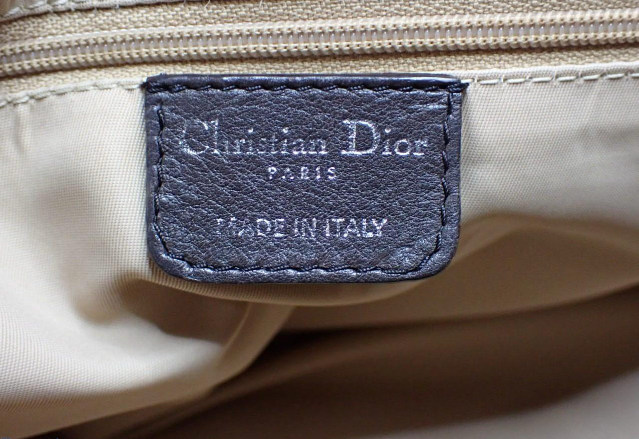 Vintage Dior Trotter Boston Bag