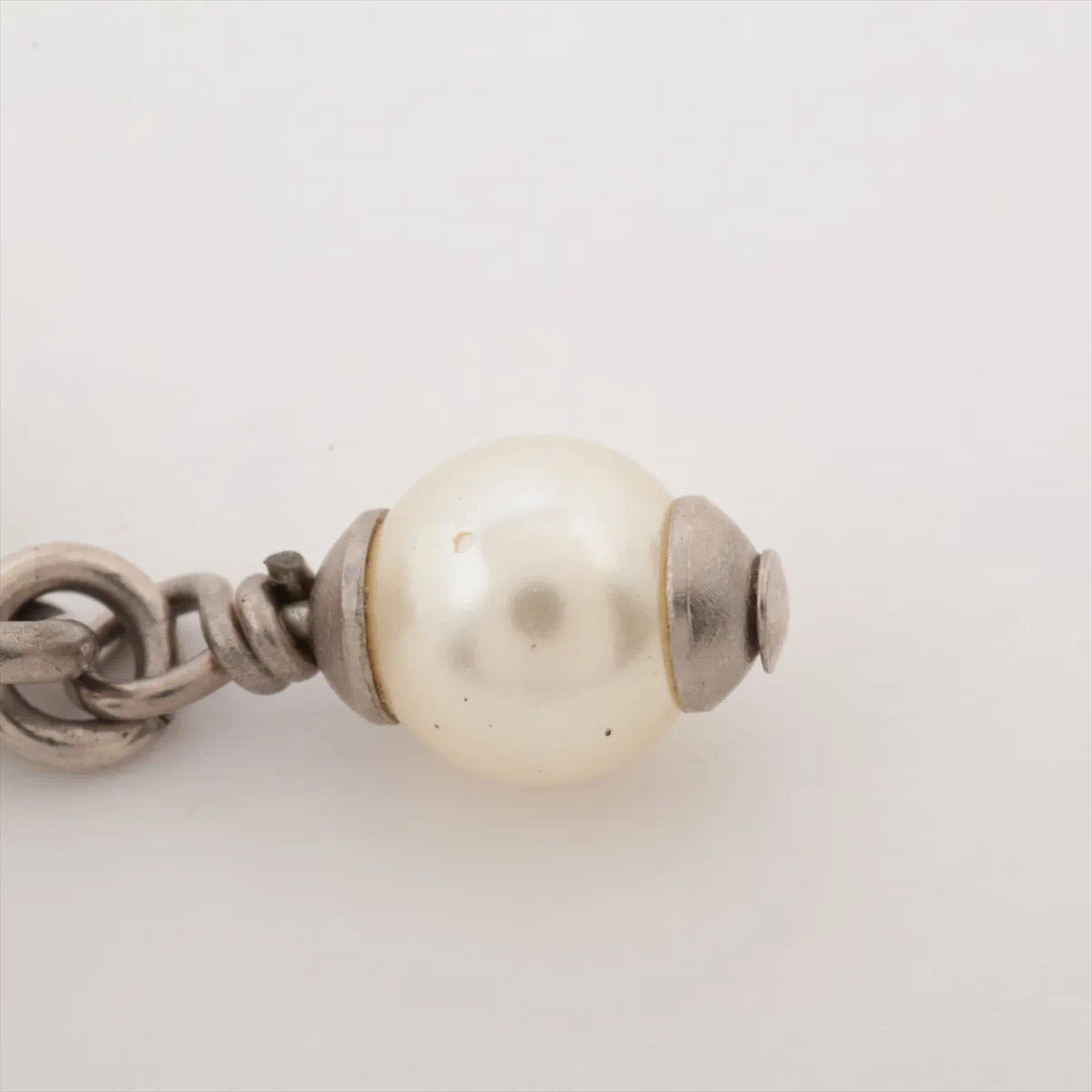 Chanel 2019 Classic Pearl & Rhinestone Double C Sweater Necklace