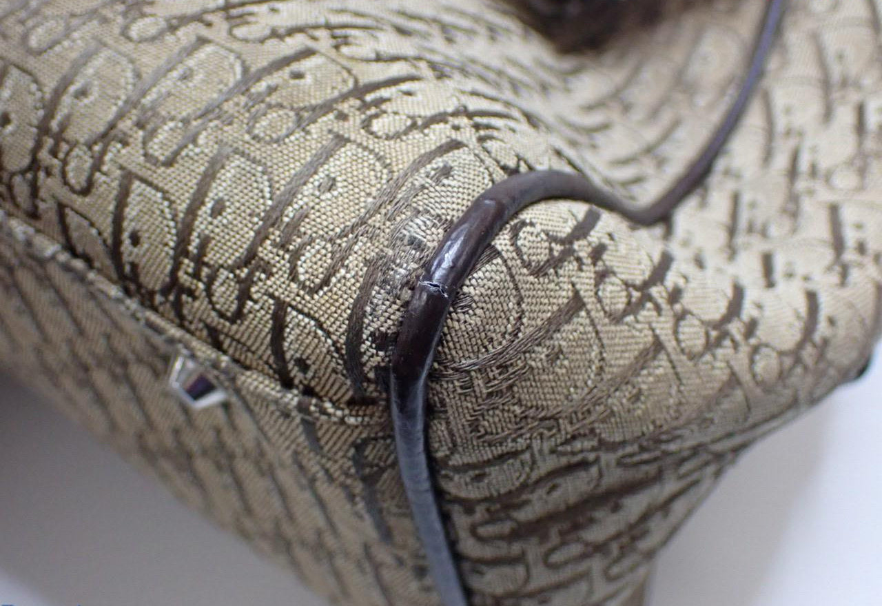 Vintage Dior Trotter Boston Bag