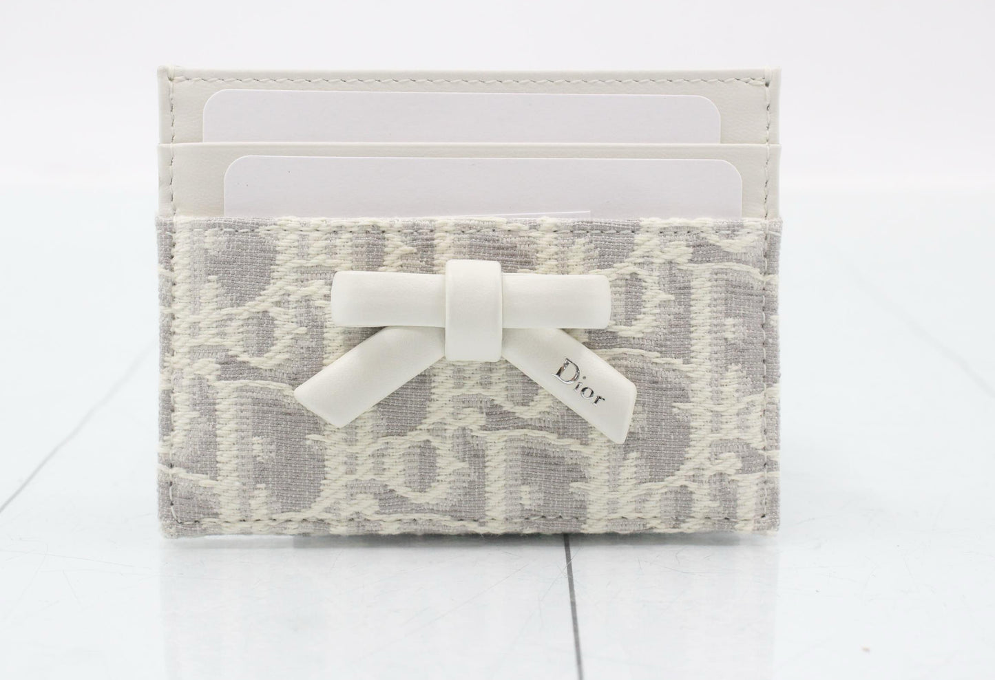 Christian Dior Oblique Bow Card Holder