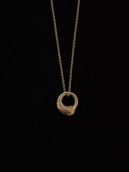 Tiffany & Co. Vintage Elsa Peretti Eternal Circle Pendant Necklace