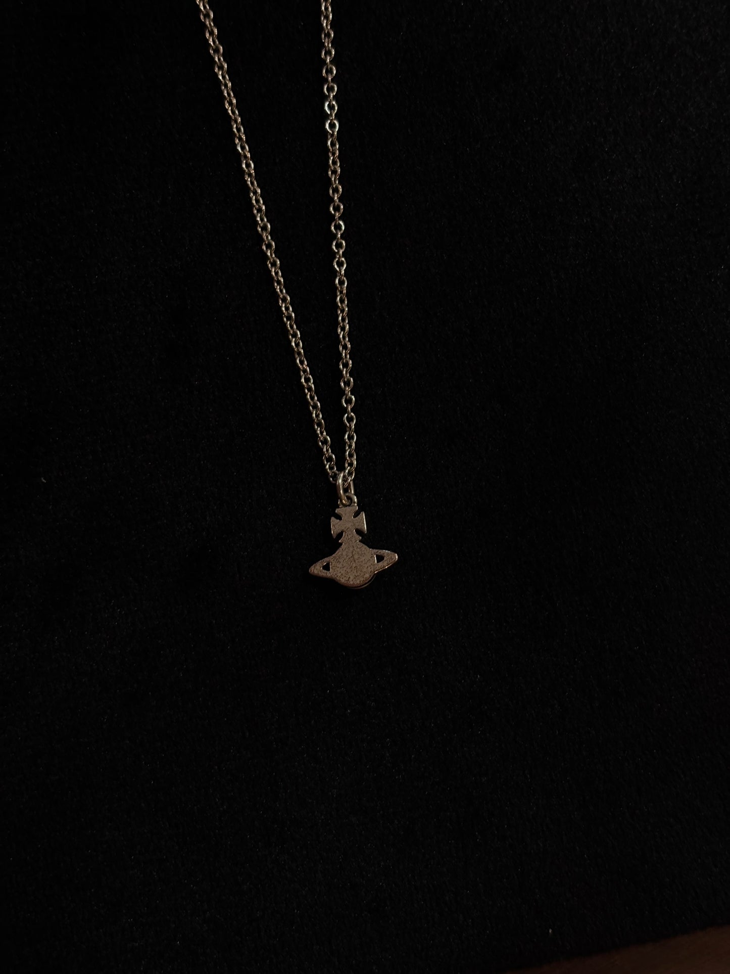 Vivienne Westwood Silver-Tone Pearl Orb Pendant Necklace