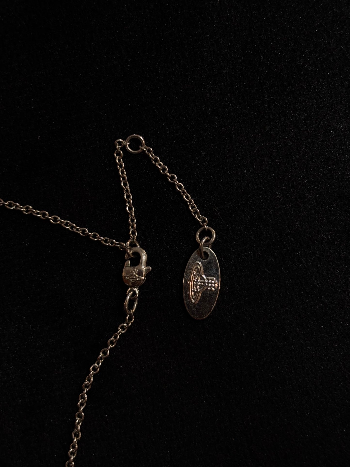 Vivienne Westwood Silver-Tone Pearl Orb Pendant Necklace