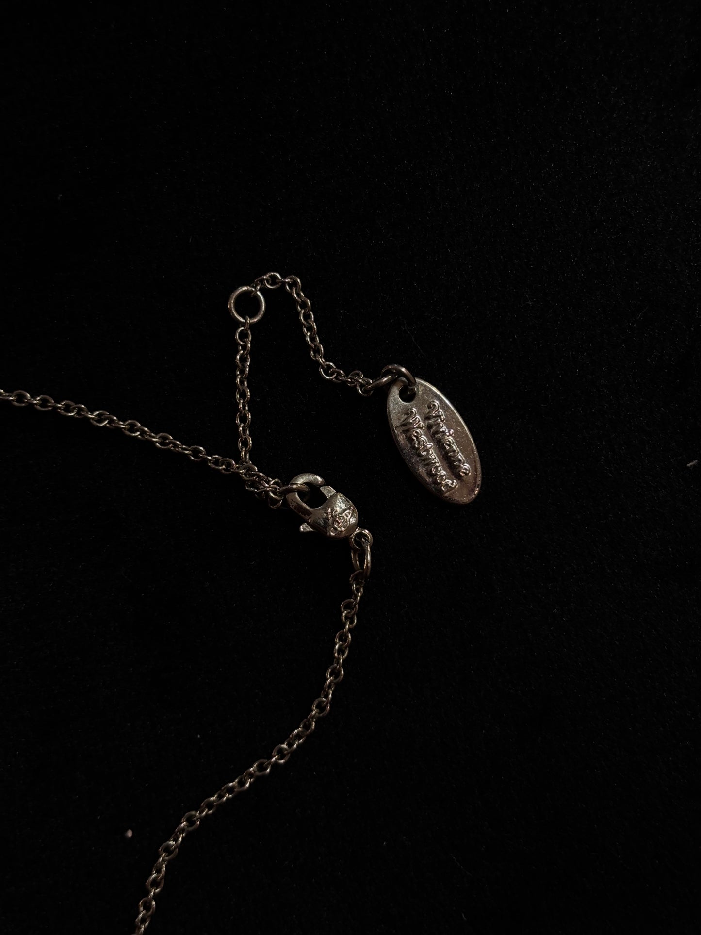 Vivienne Westwood Silver-Tone Pearl Orb Pendant Necklace