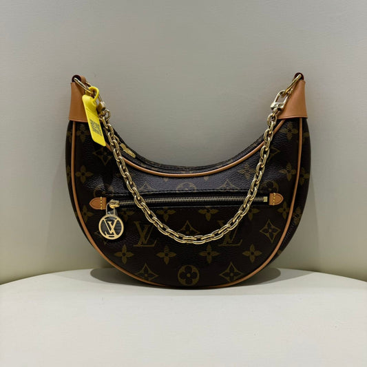 Louis Vuitton Loop Monogram Chain-Accent Shoulder Bag