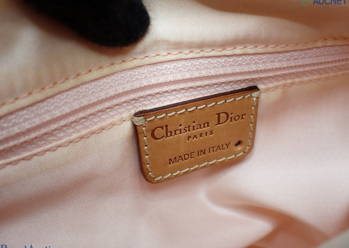 Dior Vintage Brown Heart Satchel Bag