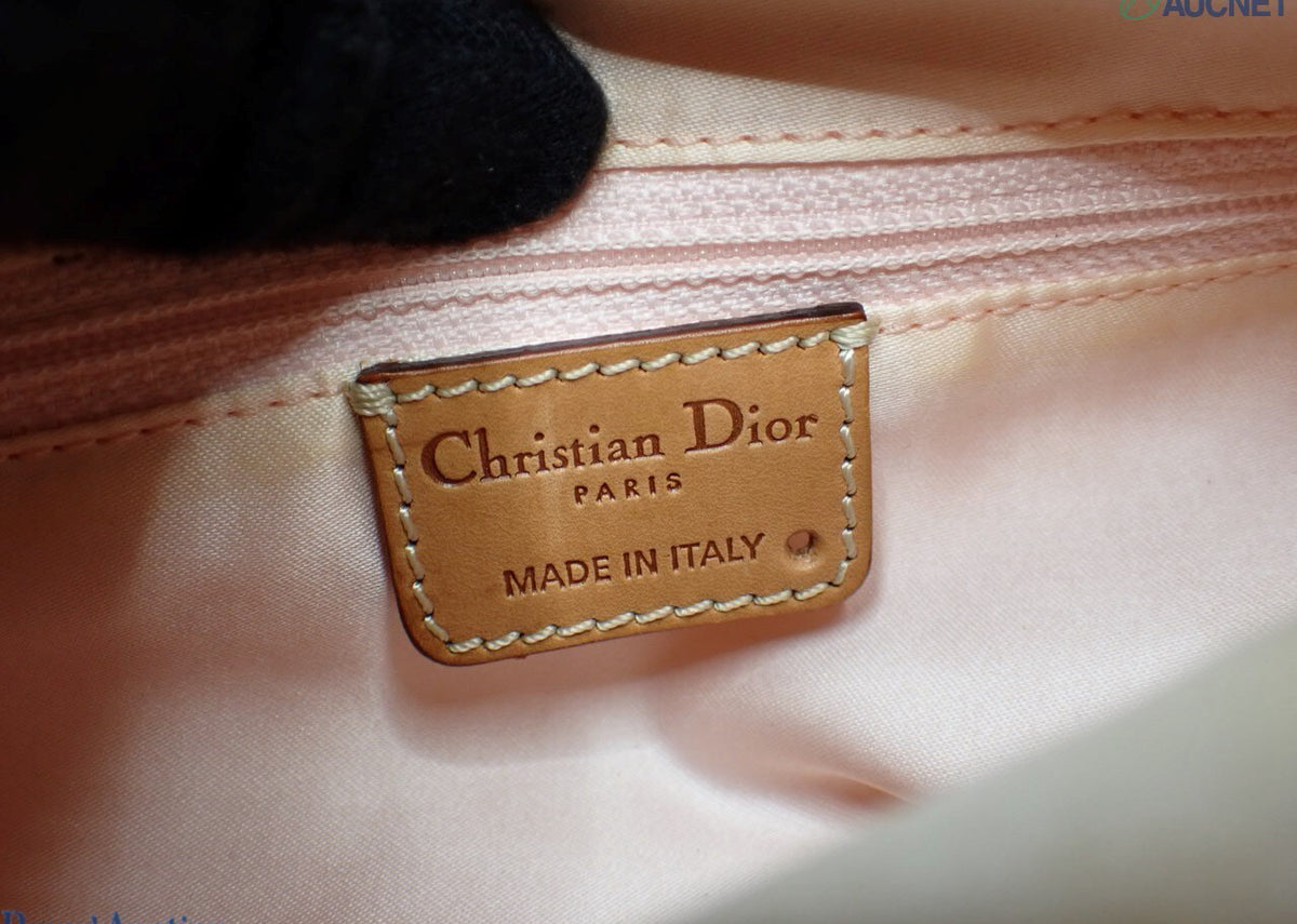 Dior Vintage Brown Heart Satchel Bag