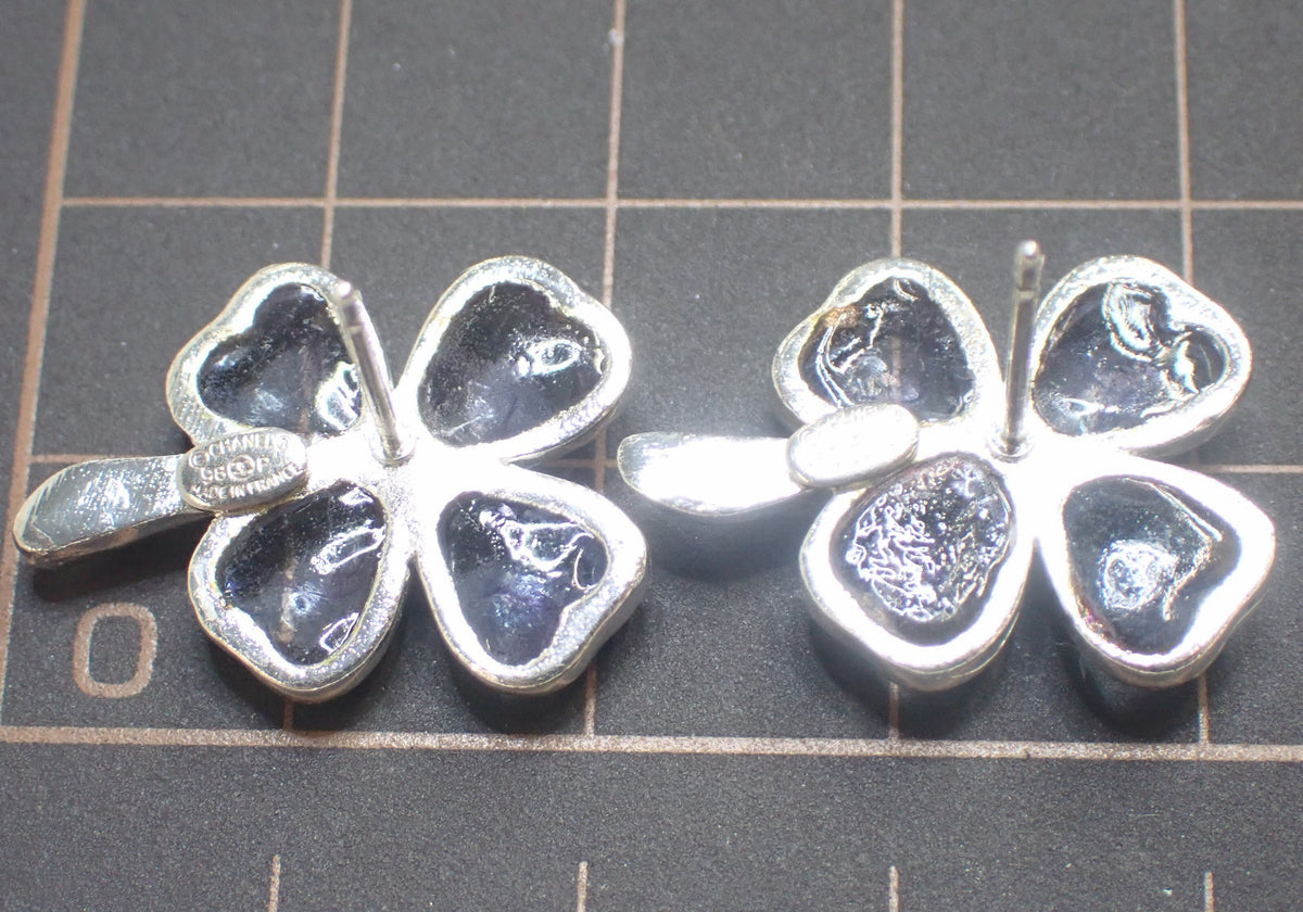 Chanel 1995 Silver Earrings (Rare Piece)