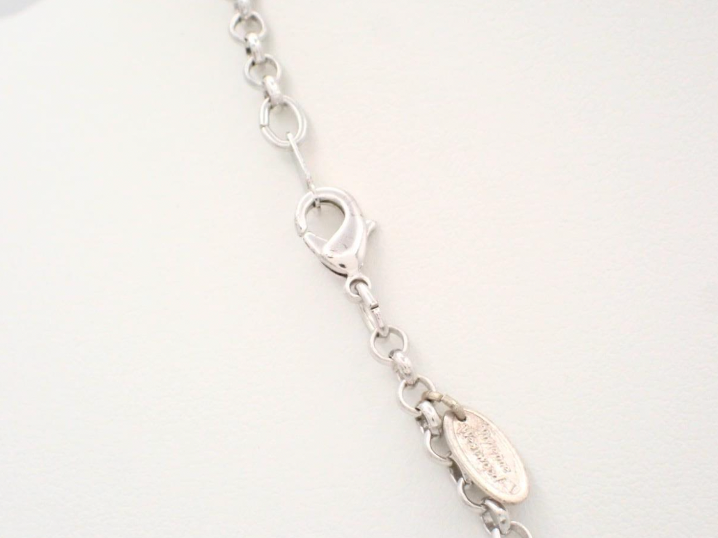 Vivienne Westwood The Cross Crystal Orb Pendant Necklace (rare piece)